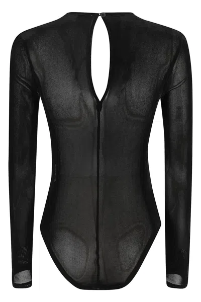 Remain Birger Christensen Bodysuit Remain Woman Color Black In Black