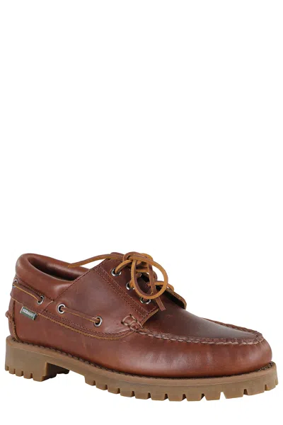 Sebago Leather Loafers In Brown