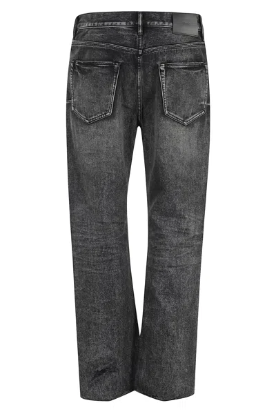 Purple Brand Distressed Jeans In Black