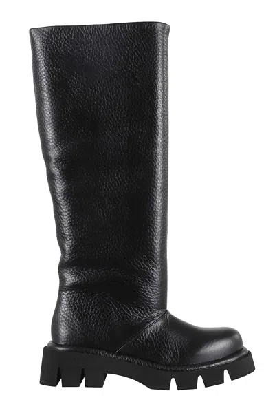 Paloma Barceló 40mm Lug-sole Boots In Black