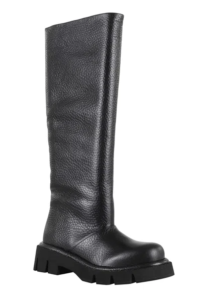 Paloma Barceló 40mm Lug-sole Boots In Black