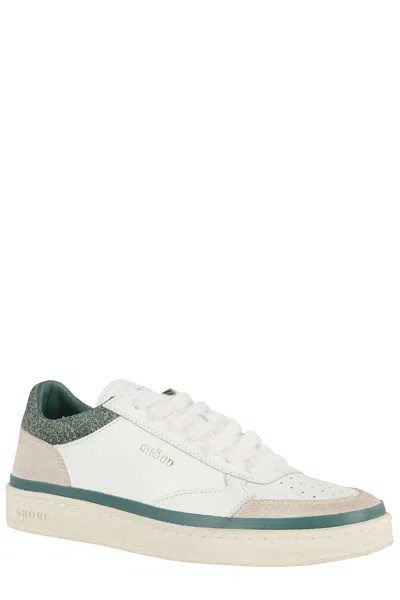 Ghoud Ghōud Pads Brushed Low Sneakers In White
