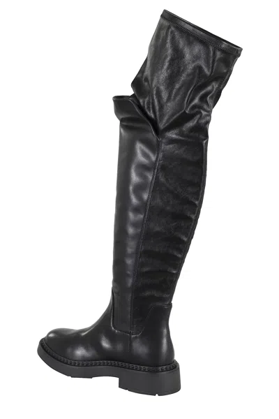 Ash Maxim Over-the-knee Boots In Black