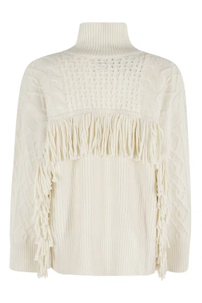 Ermanno Firenze Collo Alto In White