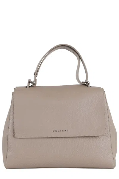 Orciani Borsa Sveva Soft Media In Neutral