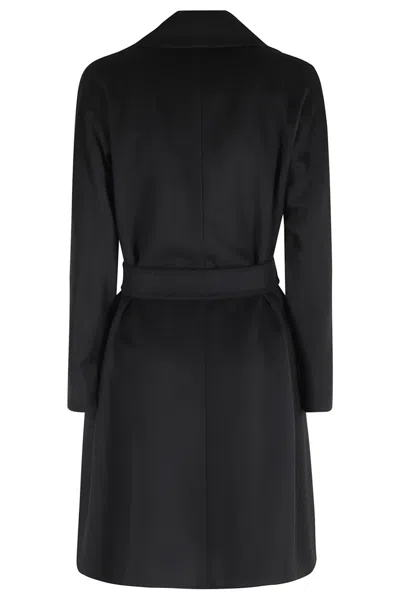 Max Mara Dravenna Coat In Black
