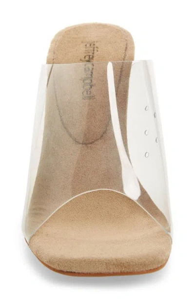 Jeffrey Campbell Acetate Wedge Mule In White
