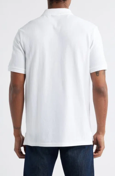 Polo Ralph Lauren White Cotton Polo Shirt With Logo In White