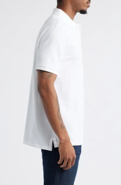 Polo Ralph Lauren White Cotton Polo Shirt With Logo In White