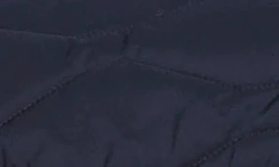 Andrew Marc Hampden Quilted Vest In Blue