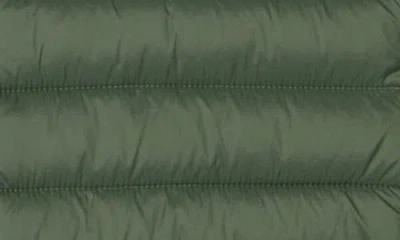 Save The Duck Alexander Quilted Water Resistant Insulated Puffer Jacket In Green
