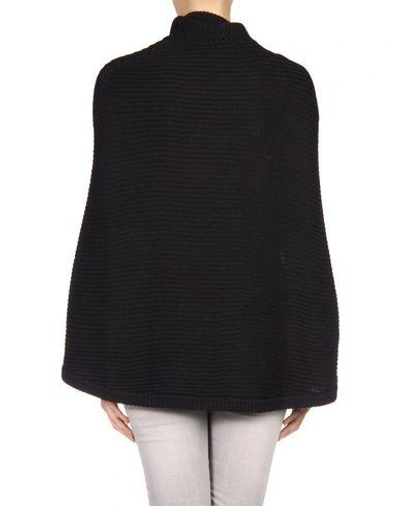 Shop Halston Heritage Cape In Black