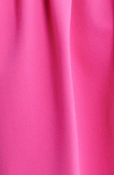 Susana Monaco Rectangular Wire Notch Ruched Romper In Pink