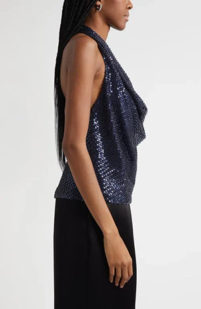 Ramy Brook Alice Sequin Halter Top In Multi