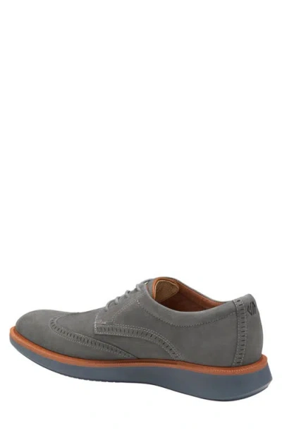 Johnston & Murphy Parker Waterproof Wingtip Derby In Gray