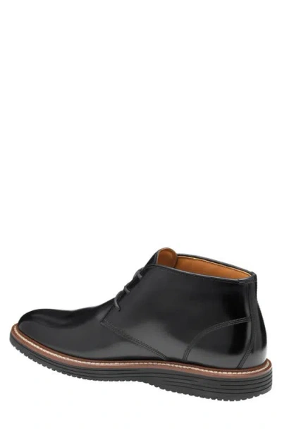 Johnston & Murphy Upton Chukka In Black