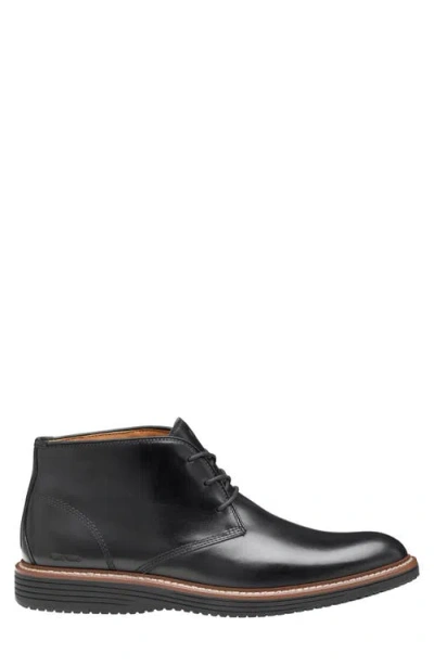 Johnston & Murphy Upton Chukka In Black