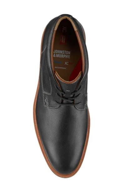 Johnston & Murphy Parker Waterproof Chukka Boot In Black