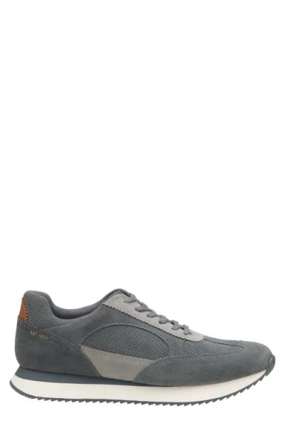 Johnston & Murphy Chase Perforated Sneaker In Gray