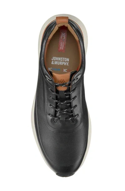 Johnston & Murphy Declan Waterproof Sneaker In Black