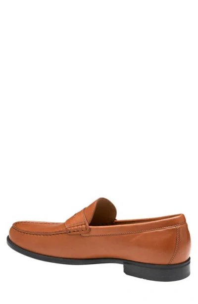 Johnston & Murphy Men's Harrison Penny Slip-on Round Toe Loafers In Multi