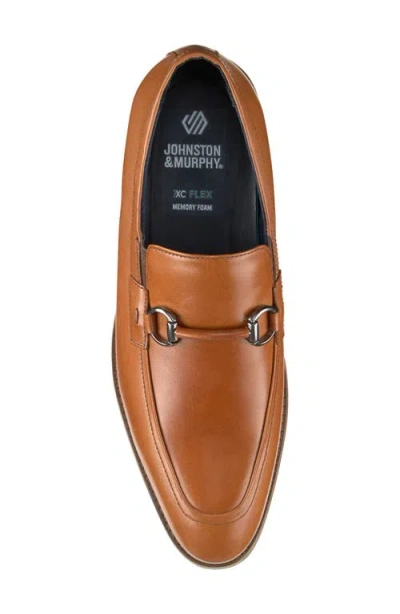 Johnston & Murphy Xc Flex Landry Loafer In Brown