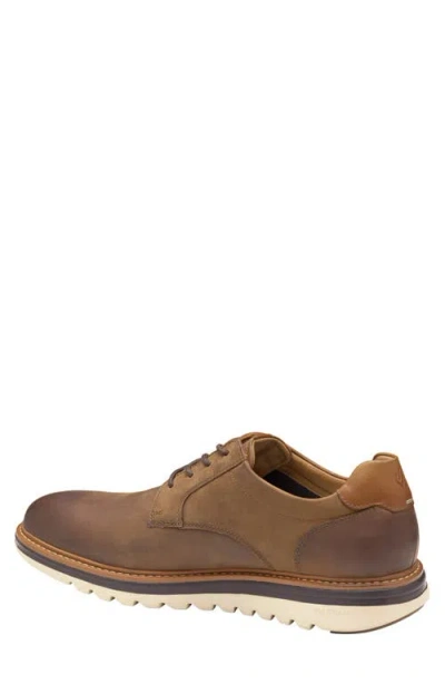 Johnston & Murphy Men's Braxton Plain Toe Shoe In Brown