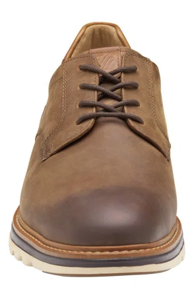 Johnston & Murphy Men's Braxton Plain Toe Shoe In Brown