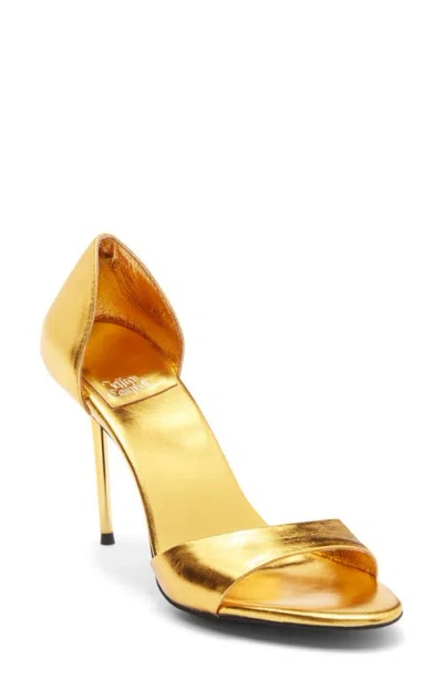 Jeffrey Campbell Cheat Code Stiletto Sandal In Gold