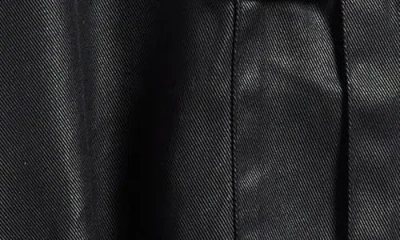 Tractr Kids' Coated Cargo Pants In Black