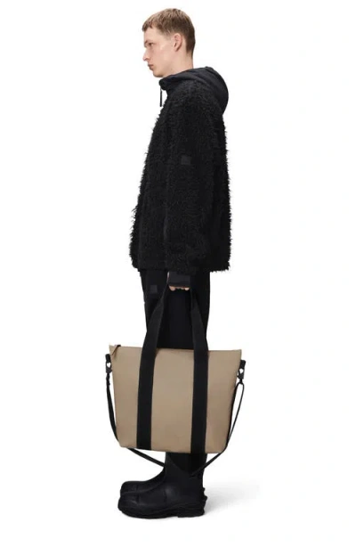Rains Waterproof Tote Bag In Nude