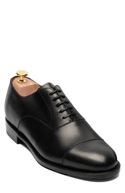 Morjas The Cap Toe Oxford In Black