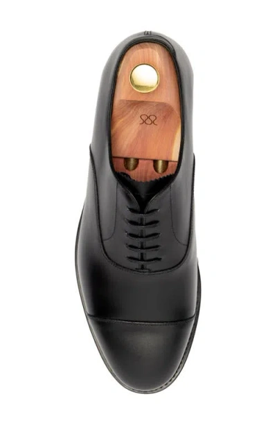 Morjas The Cap Toe Oxford In Black