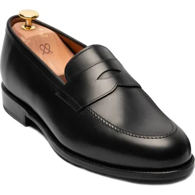 Morjas The Penny Loafer In Black