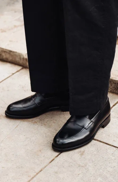 Morjas The Penny Loafer In Black