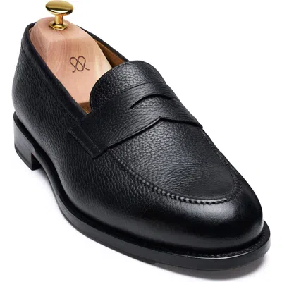 Morjas The Penny Loafer In Black
