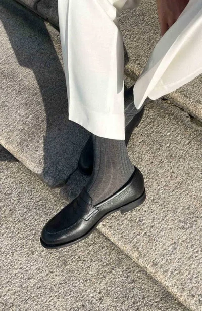 Morjas The Penny Loafer In Black