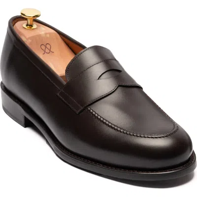 Morjas The Penny Loafer In Brown