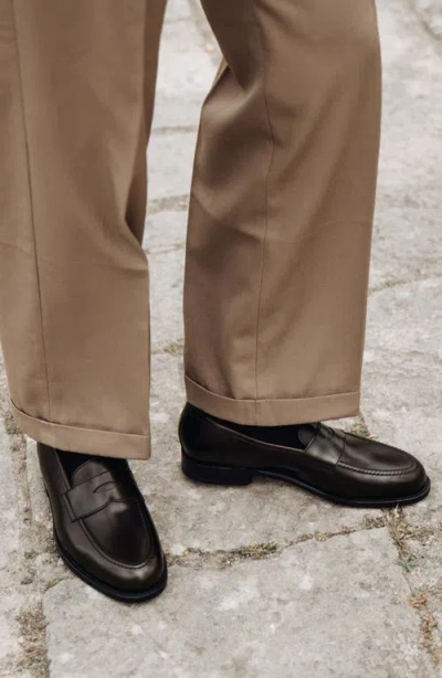 Morjas The Penny Loafer In Brown