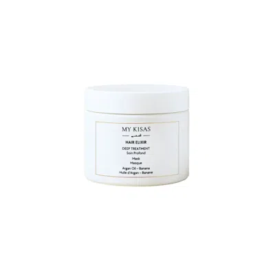 My Kisas Neutrals Deep Treatment - Hair Mask With Argan Oil, Saffron Extract, Keratin, Banana In Multi