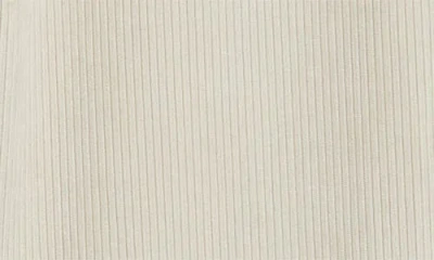 Rizort Roger Ribbed Pull-on Pants In White