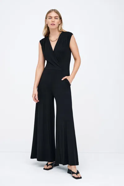 Marcella Davis Jumpsuit In Black