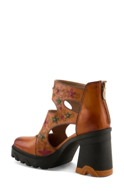 L'artiste By Spring Step Capsule Blum Platform Bootie In Multi