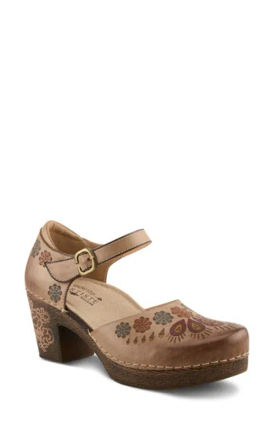 L'artiste By Spring Step Bridgitte Clog In Brown