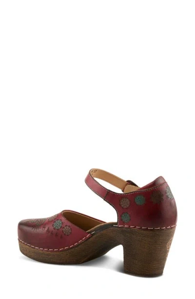 L'artiste By Spring Step Bridgitte Clog In Red