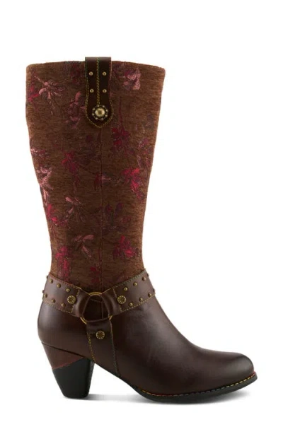 L'artiste By Spring Step Wyoming Knee High Boot In Brown