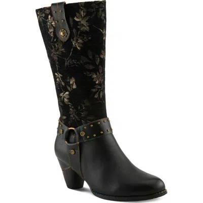 L'artiste By Spring Step Wyoming Knee High Boot In Multi