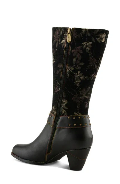L'artiste By Spring Step Wyoming Knee High Boot In Multi