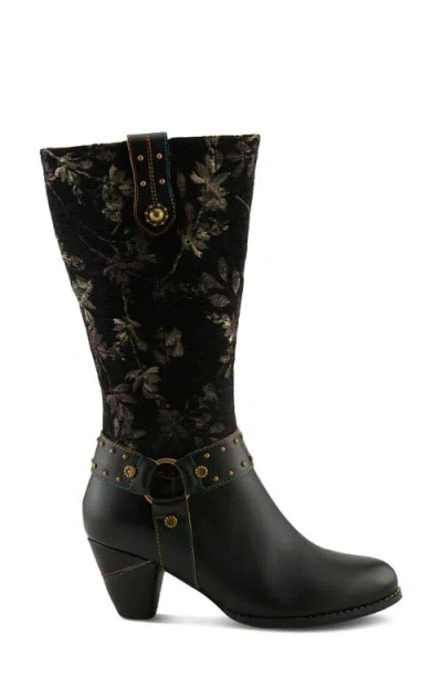 L'artiste By Spring Step Wyoming Knee High Boot In Multi