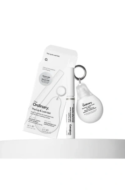 The Ordinary The Lip & Lash Set In Transparent